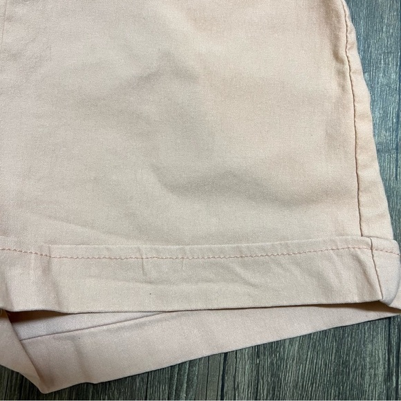 Women’s Light Pink High Waist Stretchy Short Shorts One Size - Picture 5 of 7